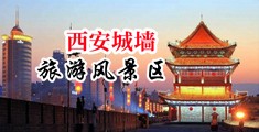 重口味插逼黄色视频中国陕西-西安城墙旅游风景区